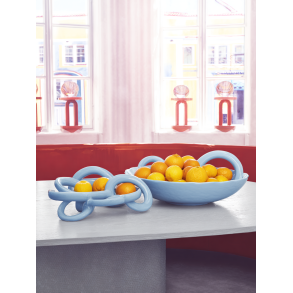 Scallop Bowl  Sky Blue